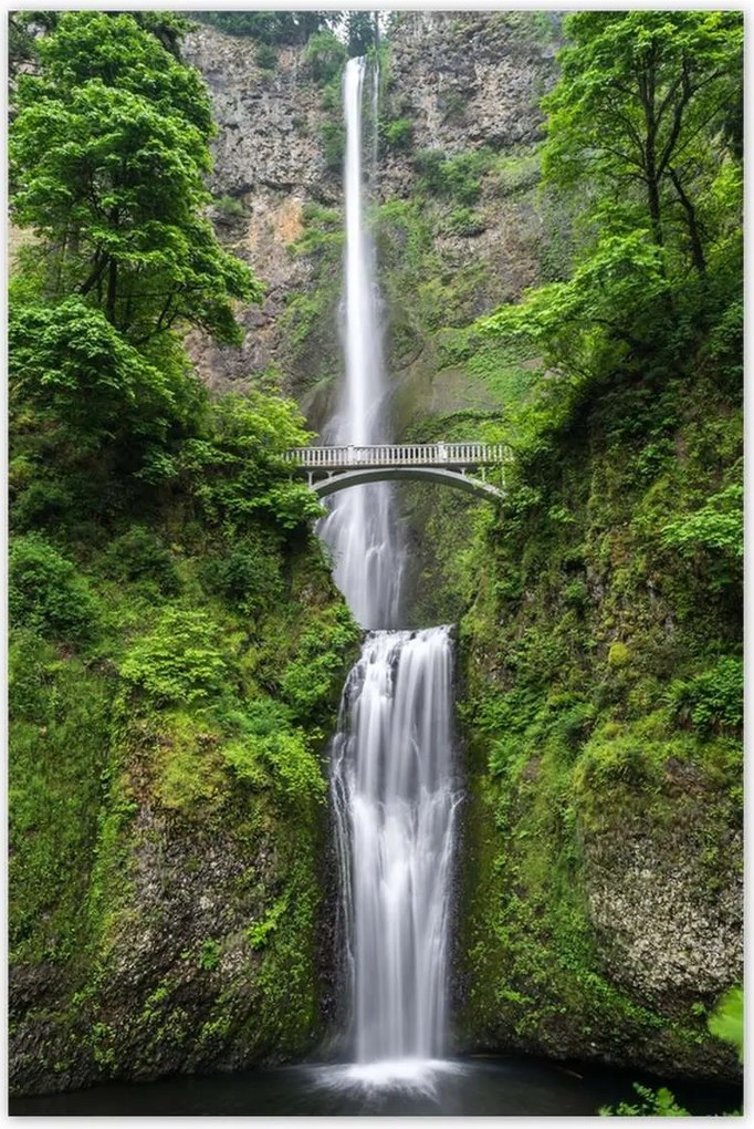 Poszterek 80x120 Magas vízesés Kaszkád