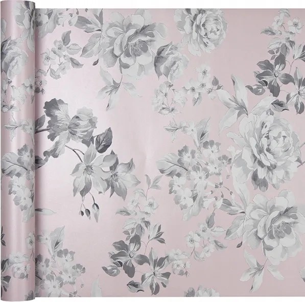 Dekoratív Tapéta Virágok Növényi Minta Ugepa Papír