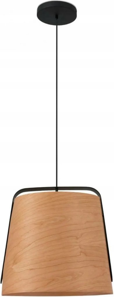 Faro Stood függeszték, fekete és cseresznyefa, 2m kábel, E27, 15W