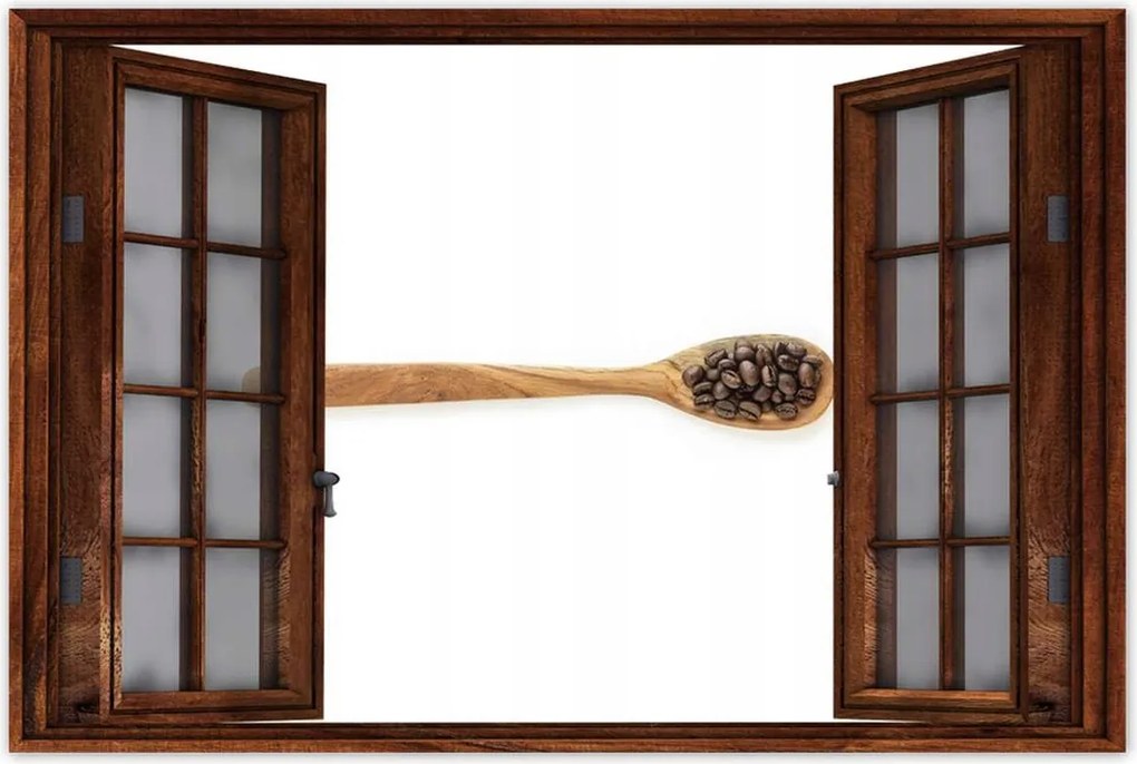 Poszterek 90x60 Természetes kávé szemes