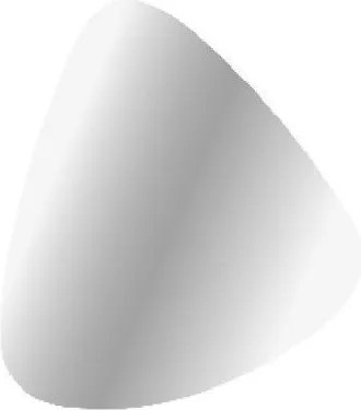 Organic tükör, 103 cm