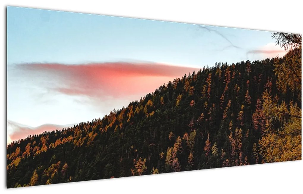 Kép a domb fölött (120x50 cm)