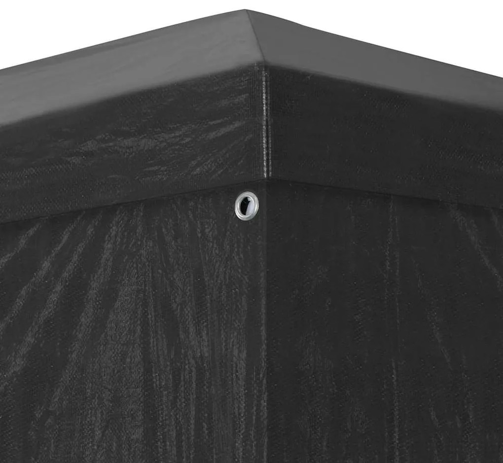 antracitszürke rendezvénysátor 3 x 12 m