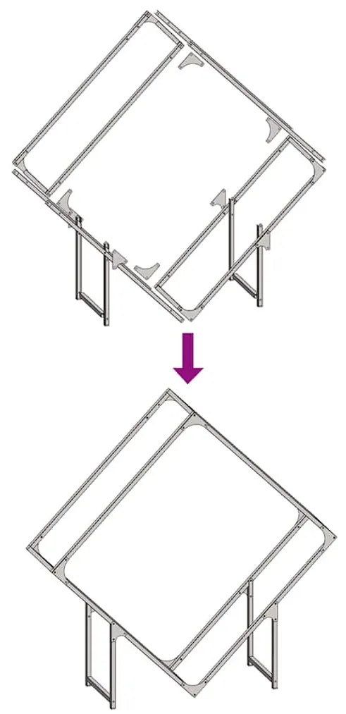fekete hidegen hengerelt acél tűzifatároló 100x25x100 cm