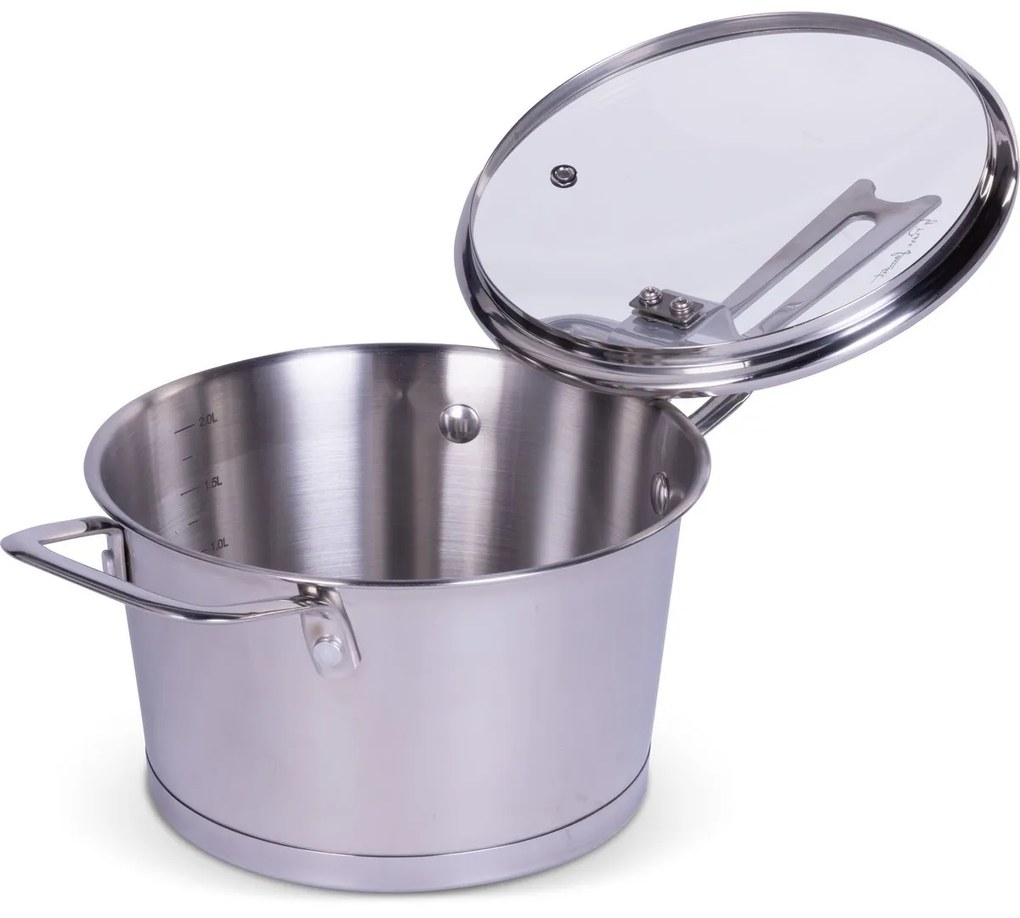 Lamart LT1273 fedeles serpenyő Conic átmérő 18 xmagasság 10 cm