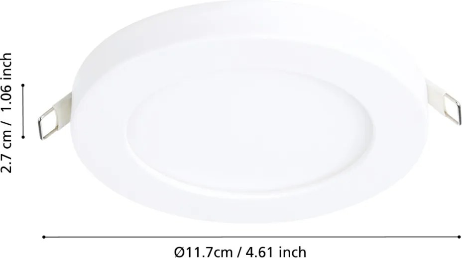 Eglo FUEVA FLEX 900935 Beépíthető spotlámpa 1x5,5W/LED 4000K 700lm IP20