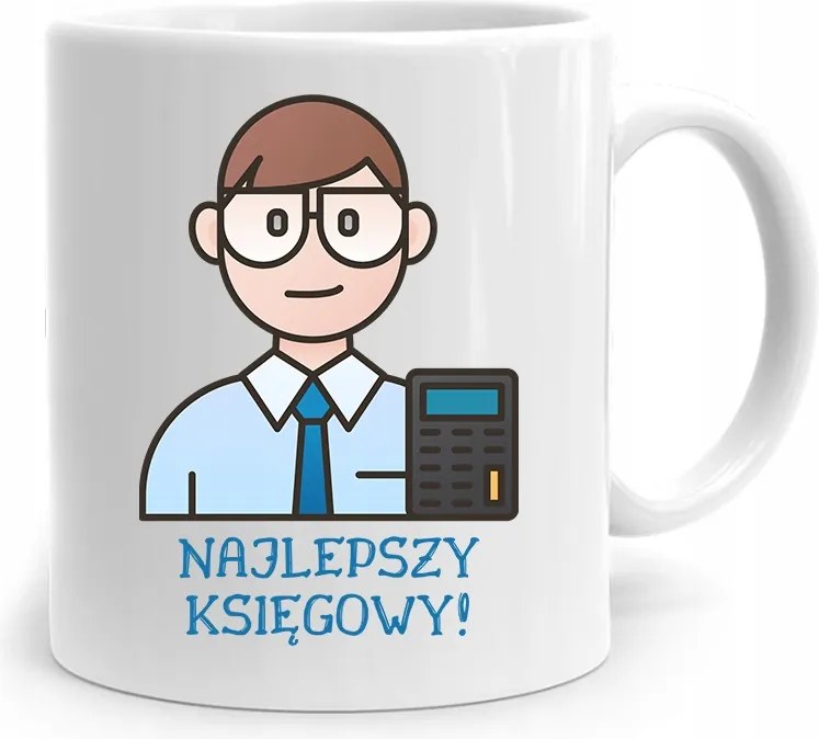 Könyvelő Bögre Legjobb Könyvelő Nyomtatott Fényképpel