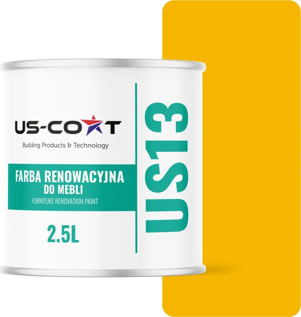 Konyhabútor Festék Szekrény Frontok Sárga Kadmium Ral 1021 Félmatt 2,5L