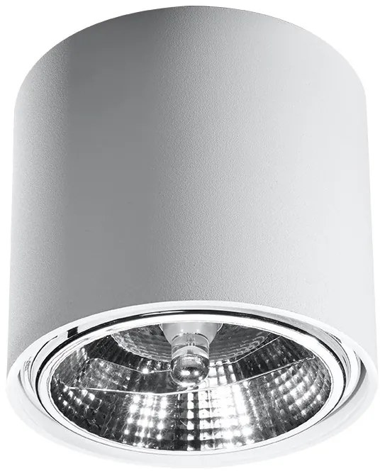 SOLLUX SL-0695 TIUBE Hengeres Mennyezeti Lámpa Fehér GU10/ES111 IP20