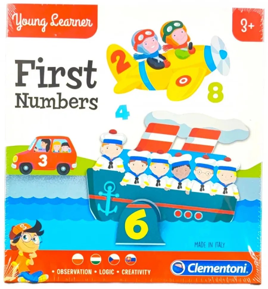 Első számok Young&Learner oktatójáték Clementoni