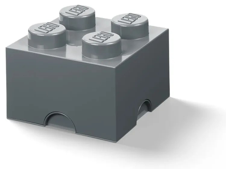 Square sötétszürke tárolódoboz - LEGO®