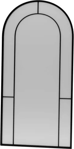 Rounda tükör, fekete, 90 cm