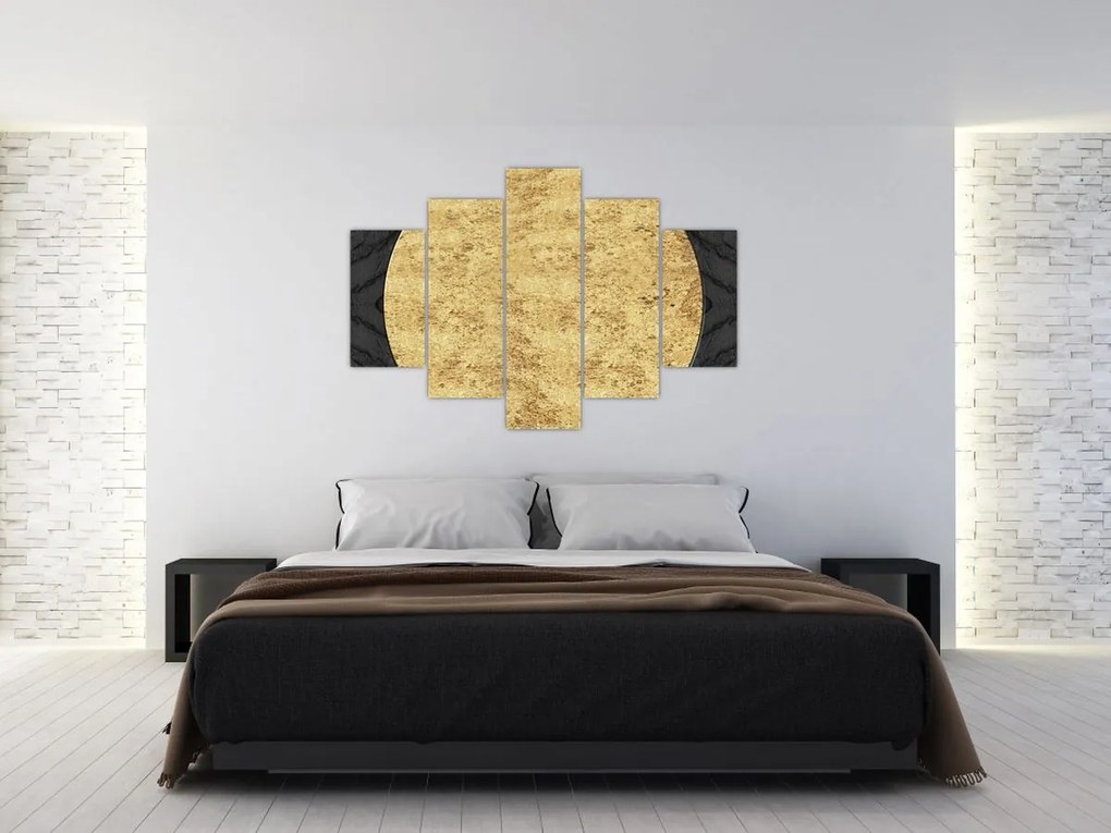 Kép - Arany szerkezet N⁰2 (150x105 cm)