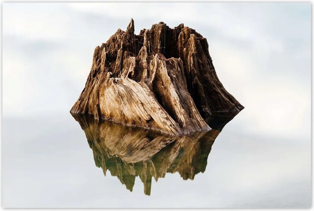 Poszterek 120x80 Sziget a tavon