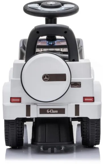 Push autó Mercedes G350d 2xAA fehér/fekete