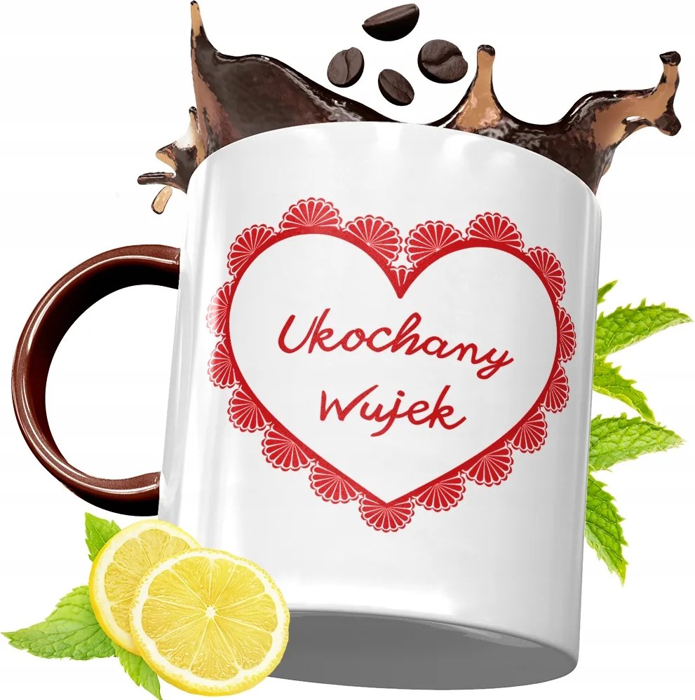 Bordó Bögre Bácsinak Születésnapi Ajándék fényképes nyomtatással