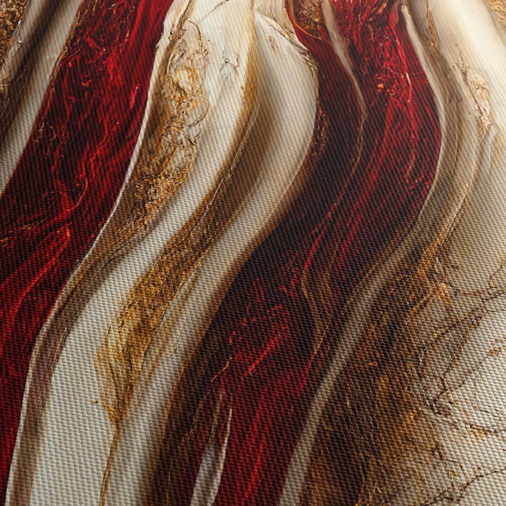 Kép - Arany - fehér textúra (90x60 cm)