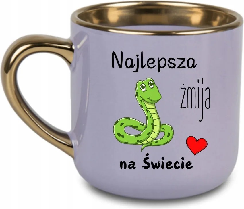 Elegáns bögre „a világ legjobb viperája” 400 Lila