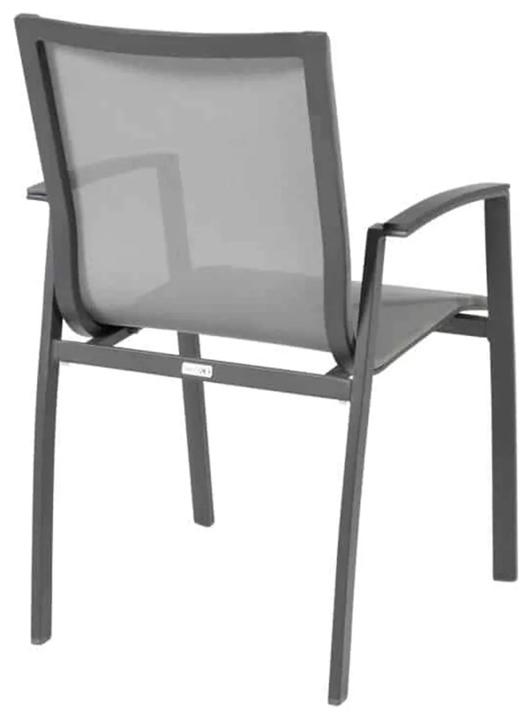 Heritage teak Torino étkezőgarnitúra antracit 1+6