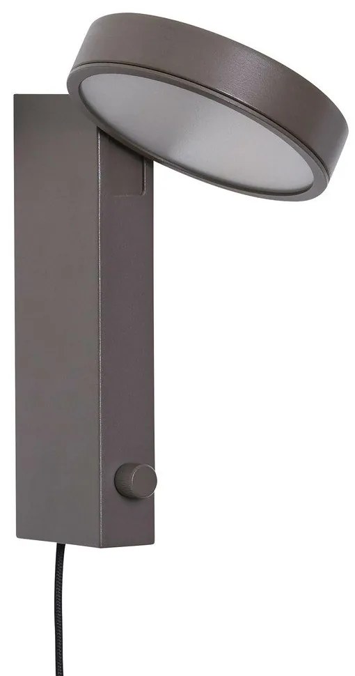 Barna fali lámpa Crea – Hübsch