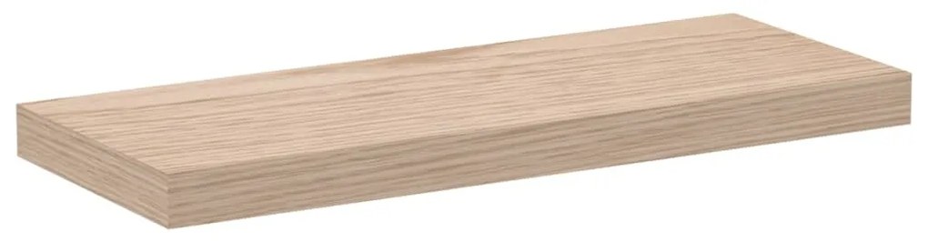 szerelt fa függőpolc 60 x 23,5 x 4 cm
