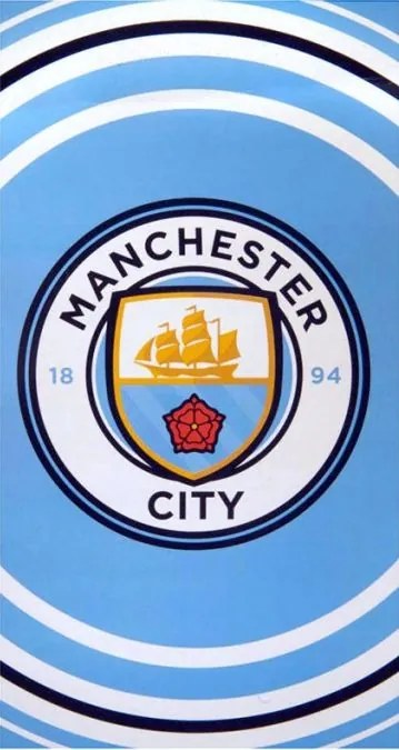 Manchester City Törölköző 70x140 Eredeti Mancity Törölköző Ajándék Szurkolóknak