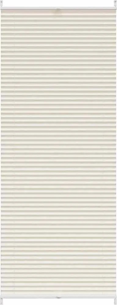 vidaXL Szét Húzható Roló 70x200cm Krém