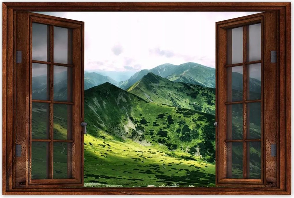 Poszterek 120x80 Tátra Lengyel hegyek Kilátás