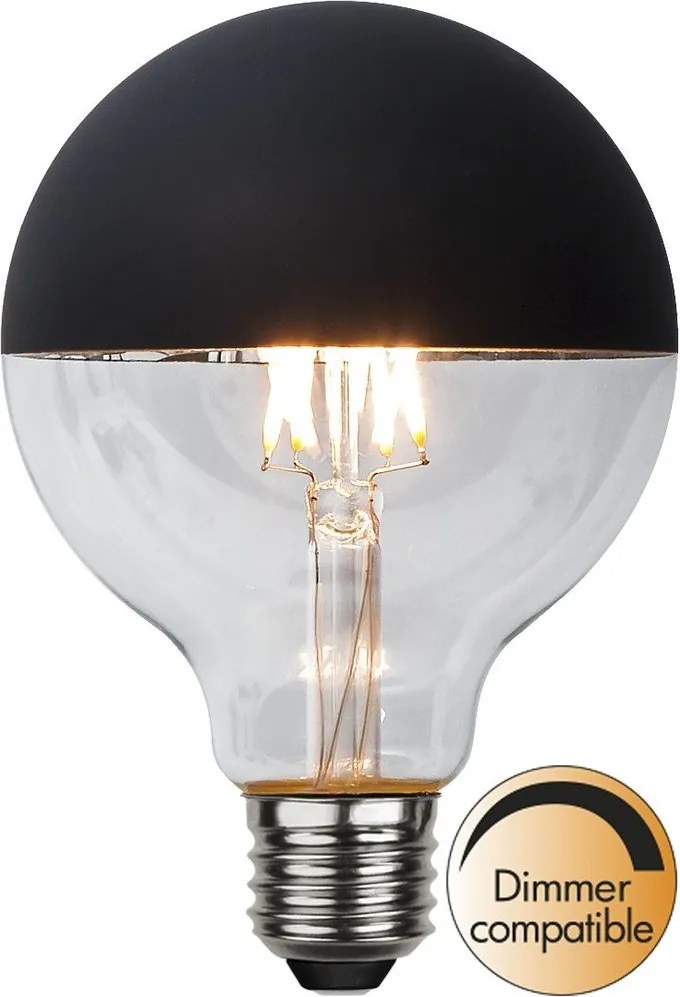 Meleg színű LED szabályozható izzó E27, 3 W – Star Trading