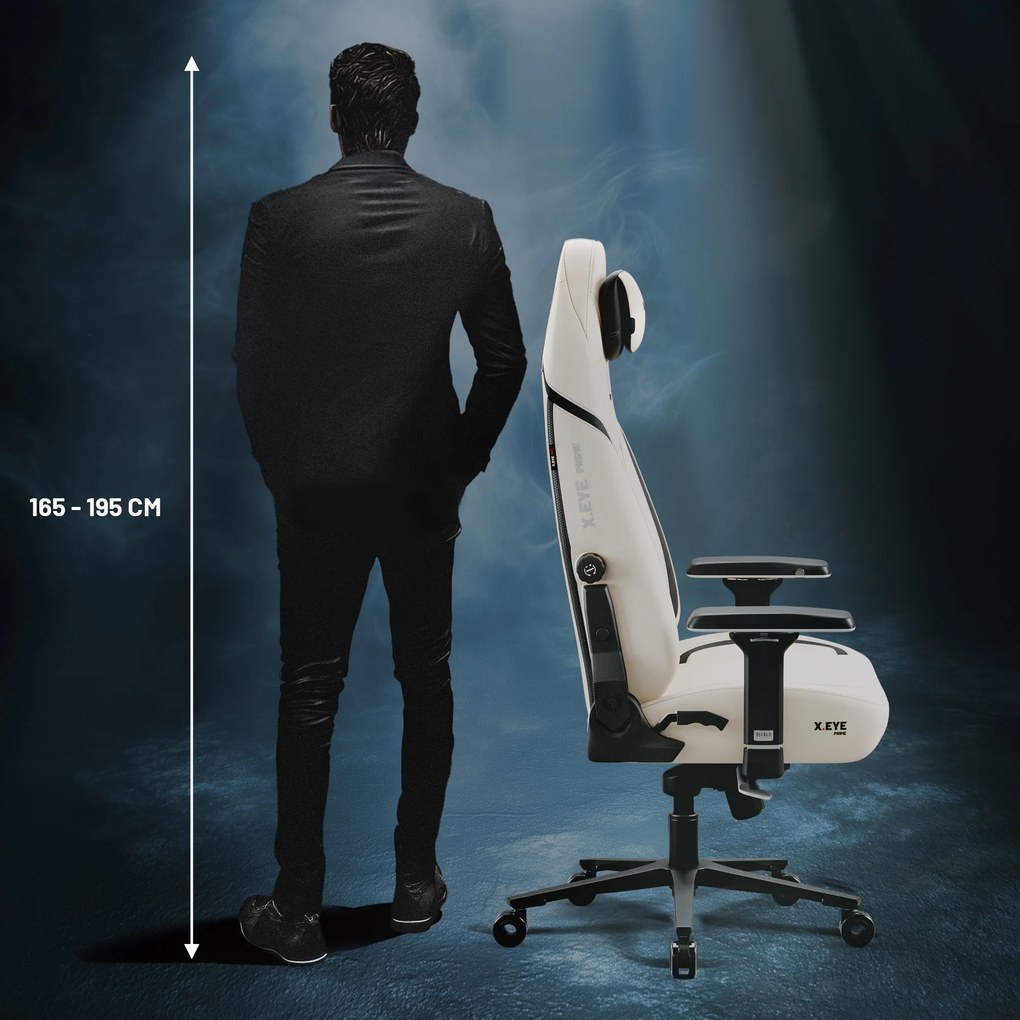 Gamer szék Normal Size bézs-fekete: Diablo X-Eye Prime Desert Storm