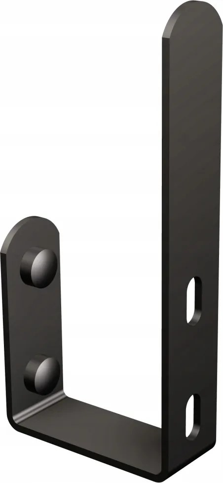 WC-papír tartó, fekete Technic 325NG