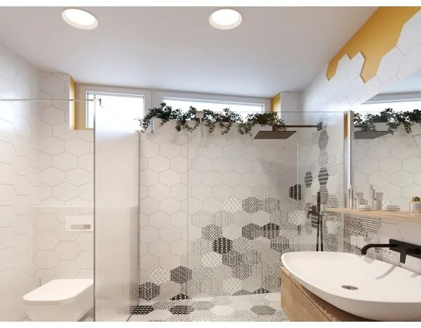 LED2 - LED Fürdőszobai beépíthető lámpa ZETA LED/25W/230V 3000K IP44