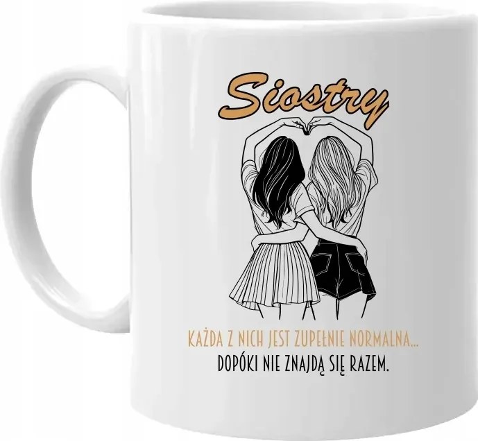 Ajándék Bögre Nővérnek Nővér Mindegyik teljesen normális