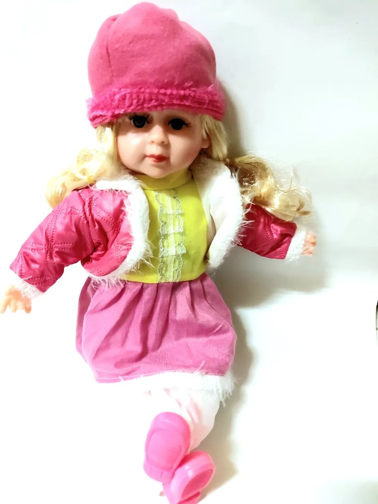 42 CM CANDY DOLL Magyar Dalokat Éneklő Kislány Baba Edukációs Játék