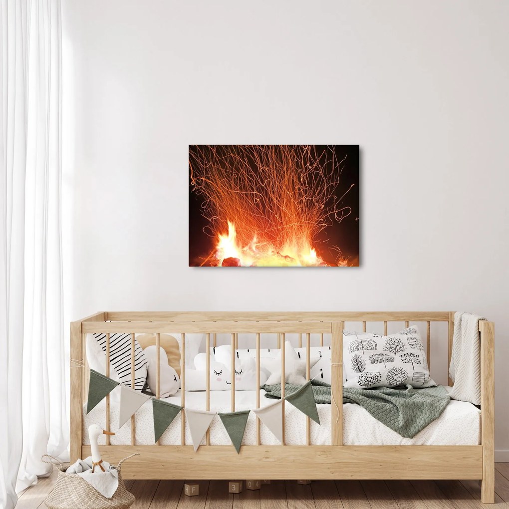 A tűz képe (70x50 cm)