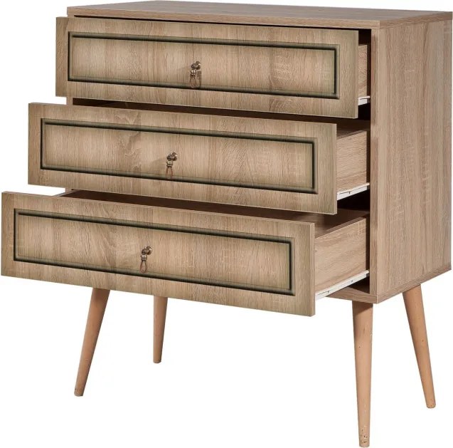 Trio komód, 80 cm – TR869VEL3435