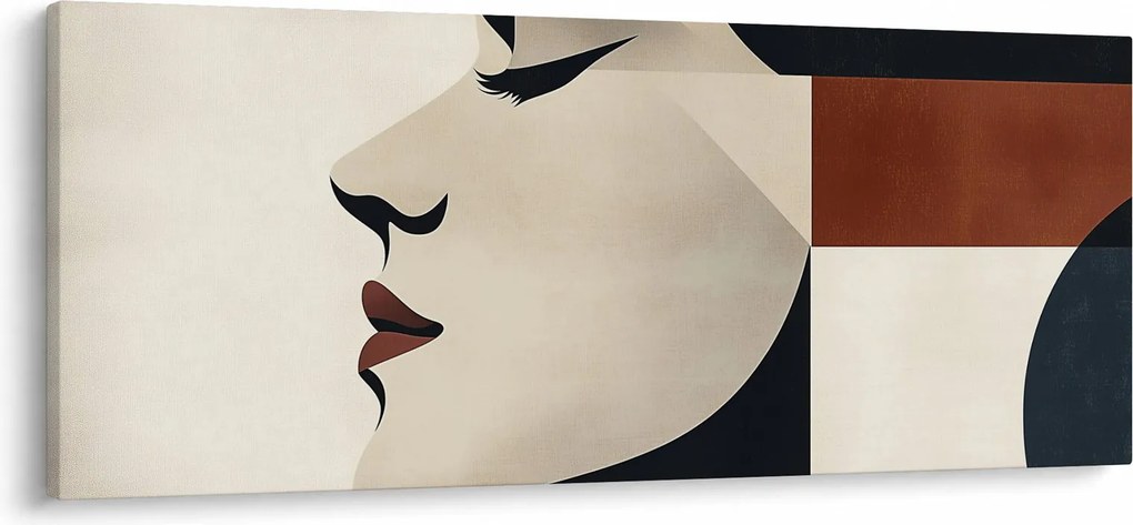 Kép - Nő profilból (120x50 cm)