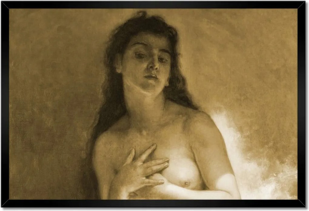 Poszter keretben 60x40 Bouguereau Gyöngy