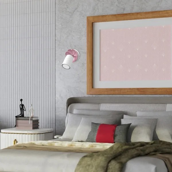 Fali spotlámpa FLOWER 1xGU10/8W/230V fehér