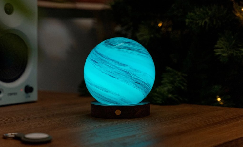 AstraGlass RGB lámpa, több változatban - Gingko variáns: Csillagóceán - nagy