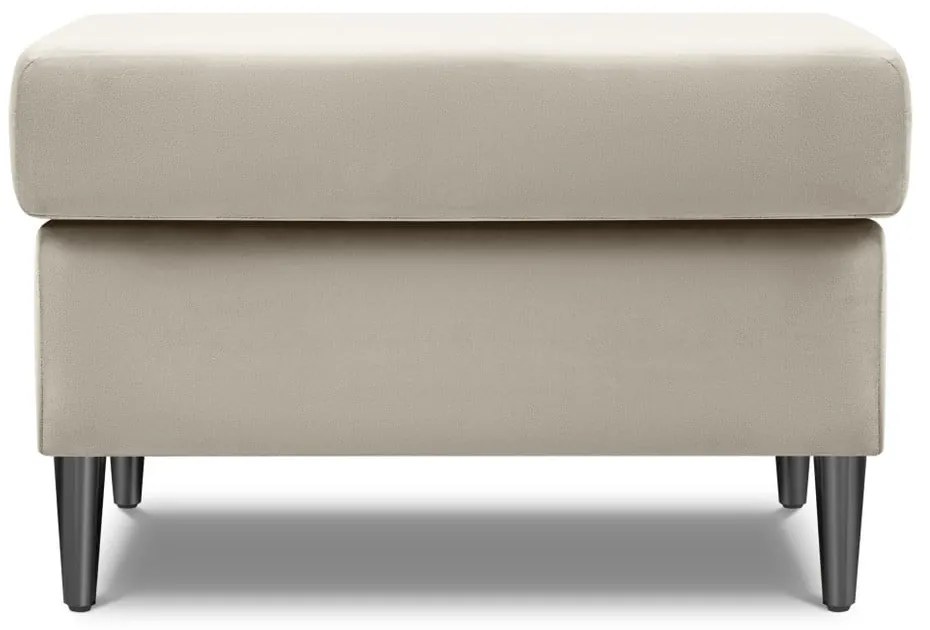 Bézs bársony lábtartó Kyoto – Cosmopolitan Design