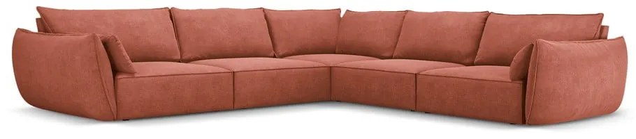 Piros sarokkanapé (variálható) Vanda – Mazzini Sofas