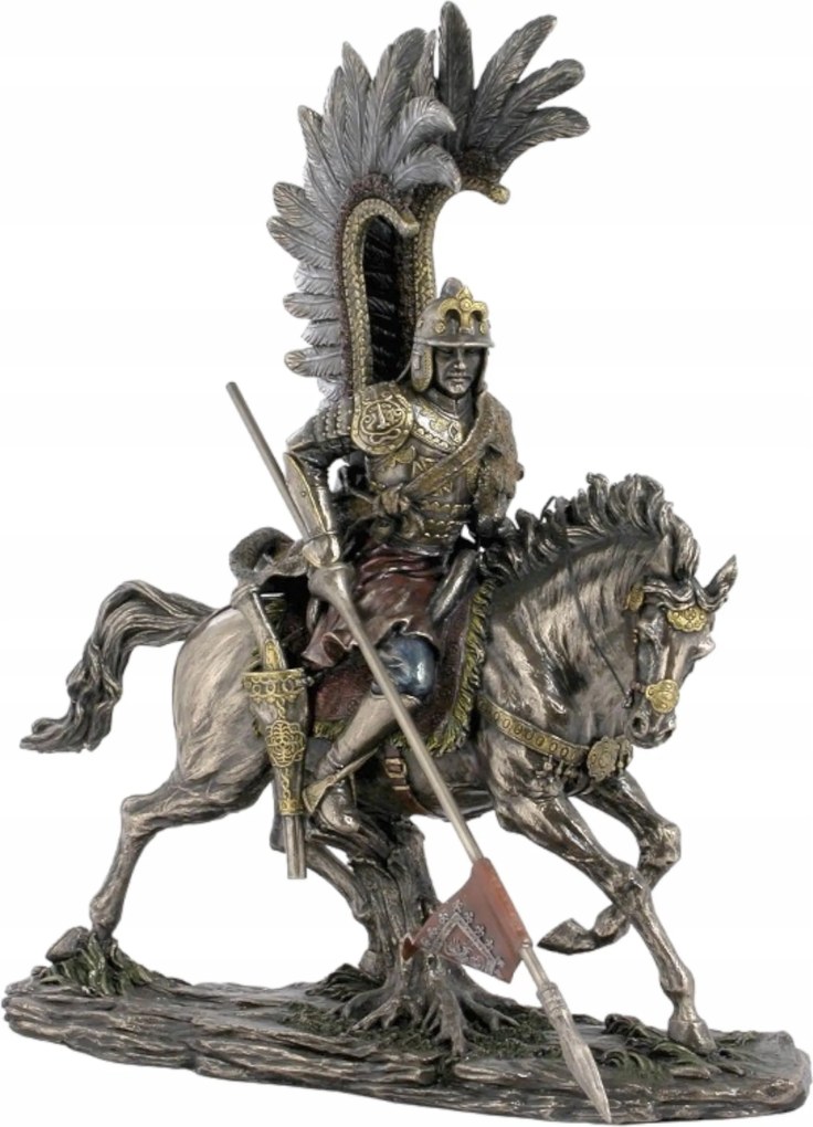 Exkluzív lengyel huszár szobor 32 cm, Veronese Ajándék hazafinak