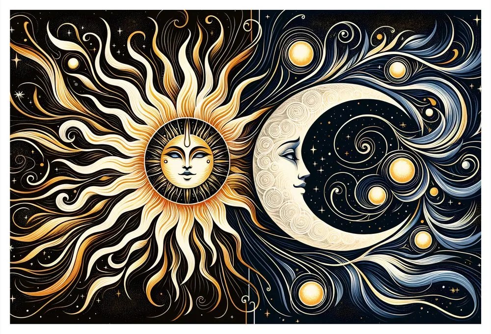 Kép nap és luna