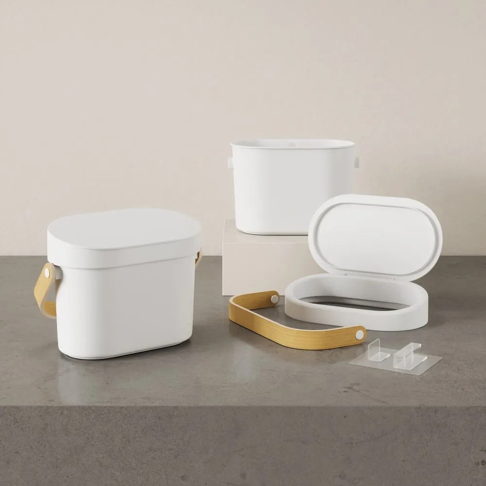 Fehér komposztálható hulladék gyűjtő 4 l Bellwood – Umbra