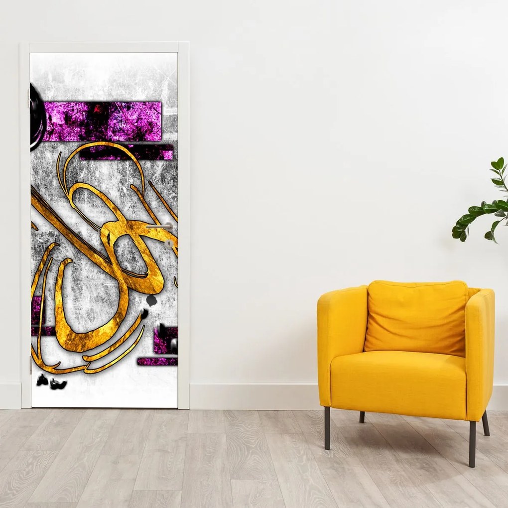 Fotótapéta ajtóra - Absztrakció (95x205cm)