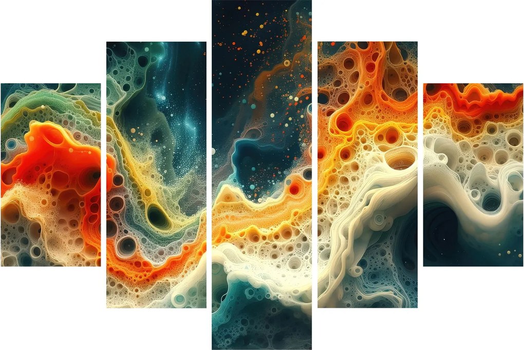 Kép - Modern absztrakció (150x105 cm)