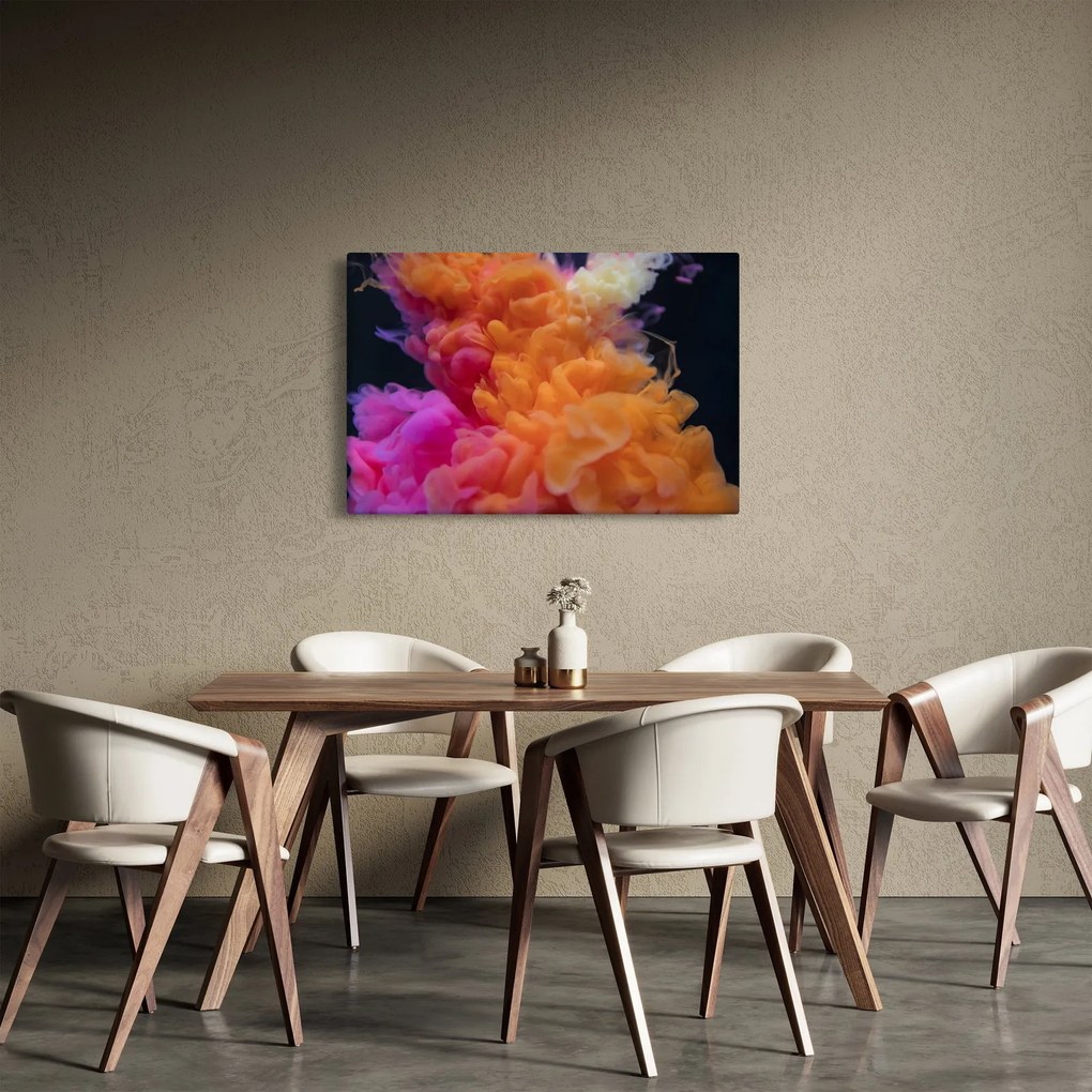 Absztrakciós kép (90x60 cm)