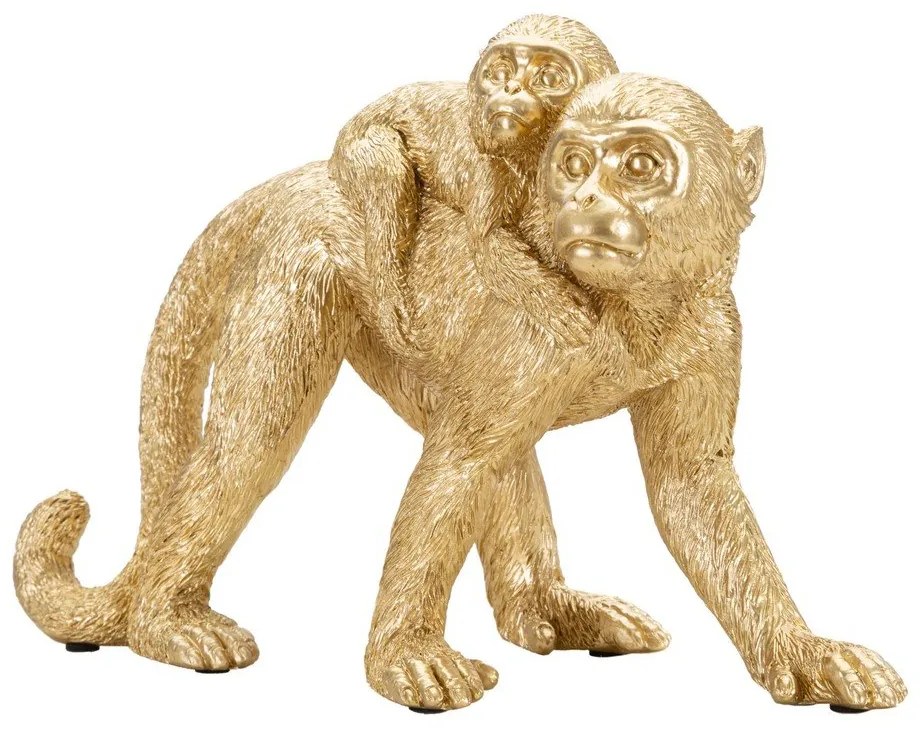 Poligyanta szobor (magasság 18,5 cm) Monkey Mom – Mauro Ferretti
