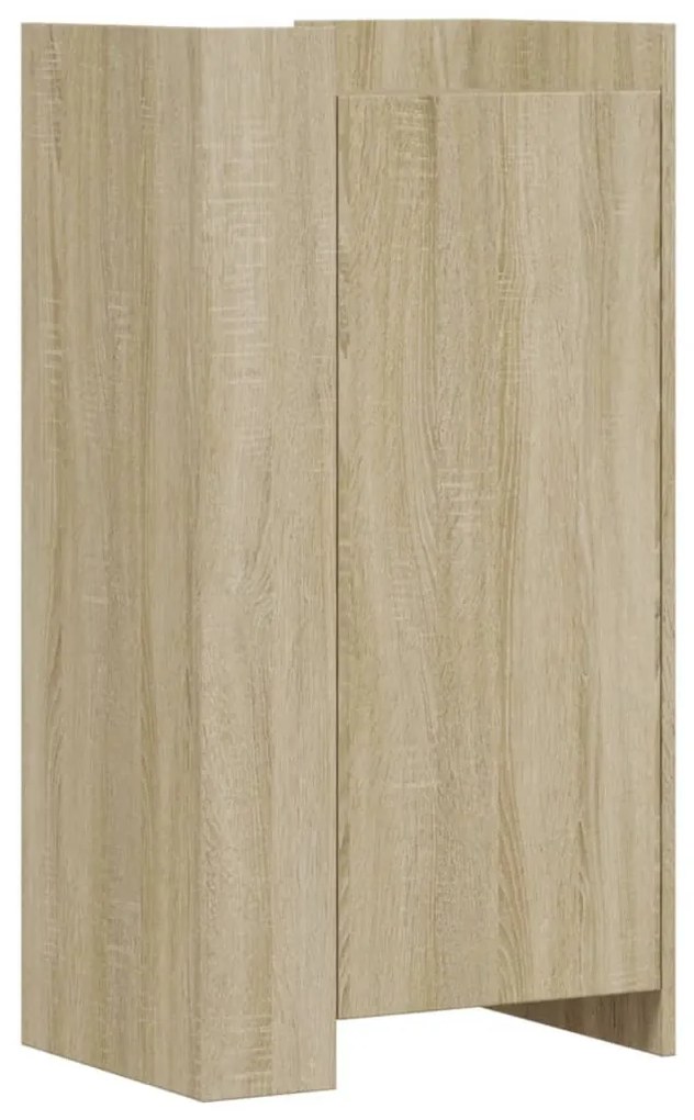 vidaXL sonoma tölgy színű szerelt fa cipőszekrény 52 x 37,5 x 100 cm